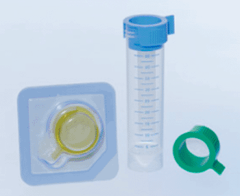 Image: EASYstrainer cell sieve for filtration of cell suspensions and primary cell isolates (Photo courtesy of Greiner Bio-One).